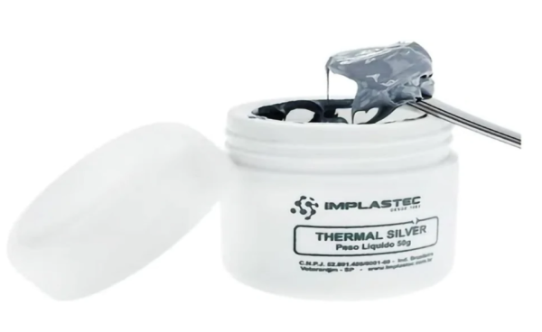 Pasta Térmica Thermal Silver 50g Implastec - Image 3