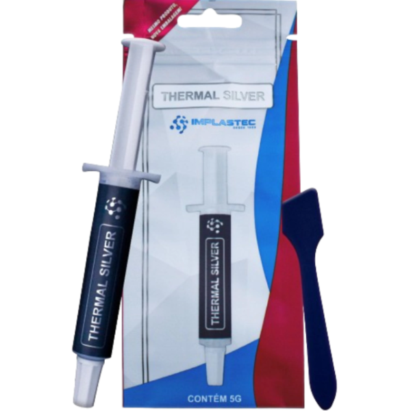 Pasta Térmica Thermal Silver 5g Implastec