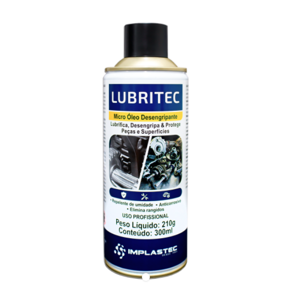 Óleo Desengripante 210g LUBRITEC IMPLASTEC